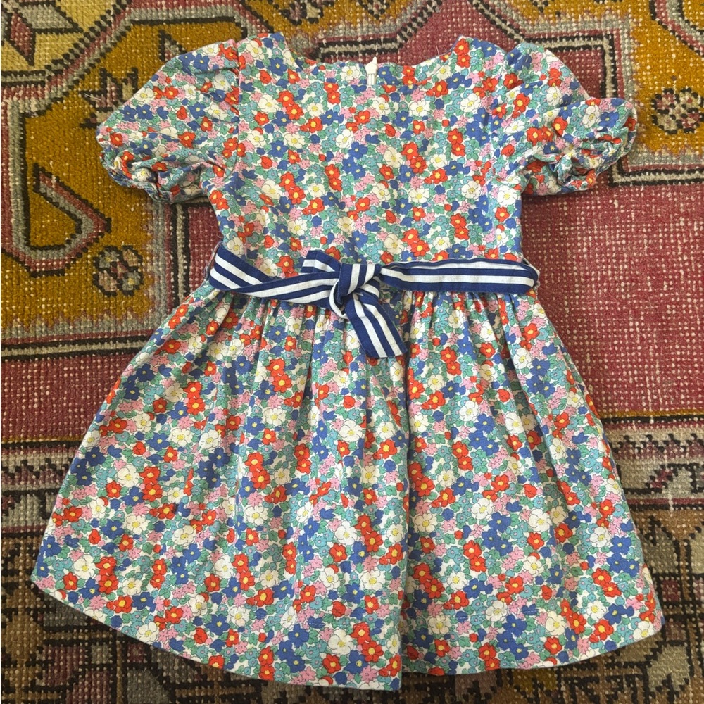 Boden floral dress 2-3y